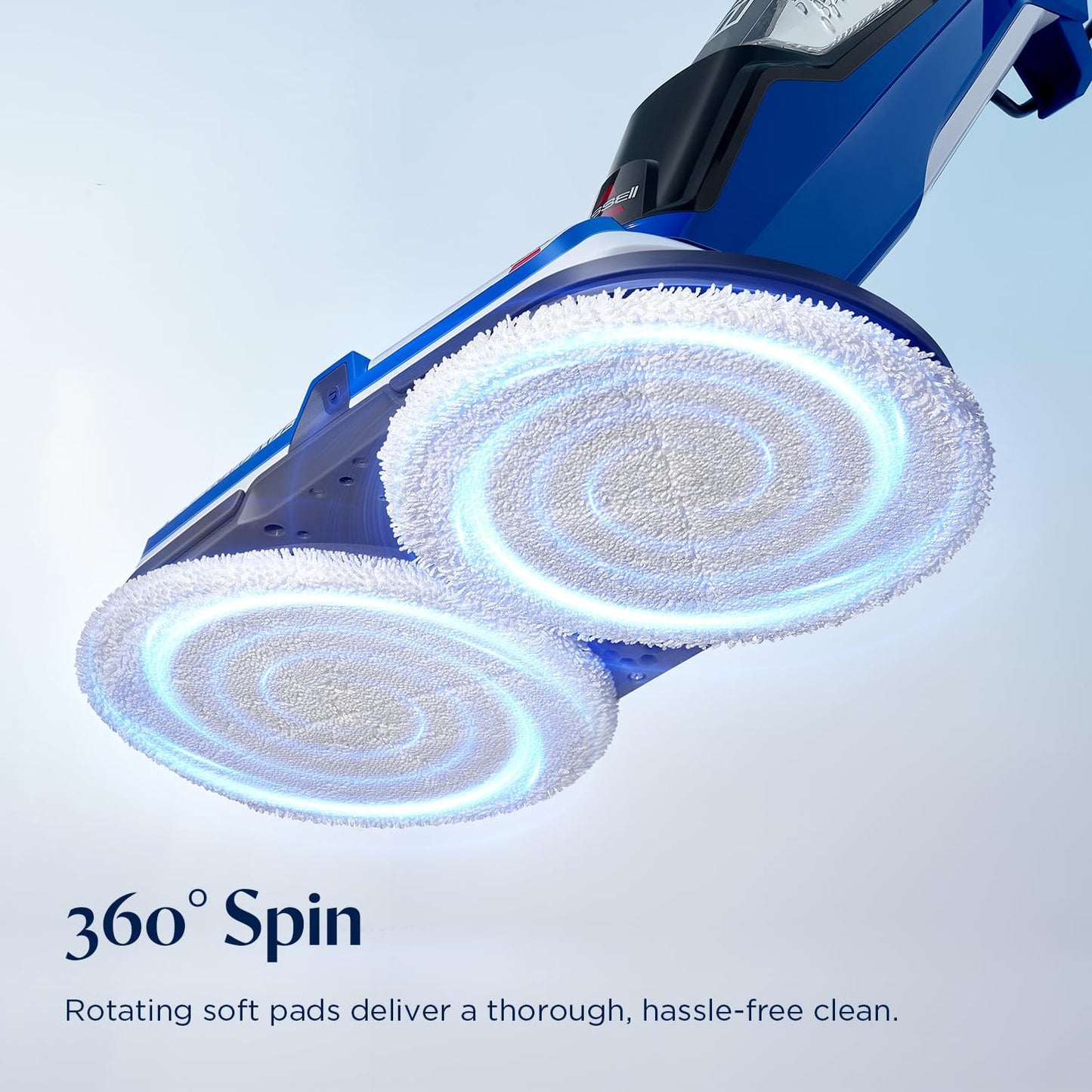 Bissell® SpinWave Hard Floor Expert Corded Spin Mop Cleaner with Washable mop Pads for Sealed Hard Floors, 20393
